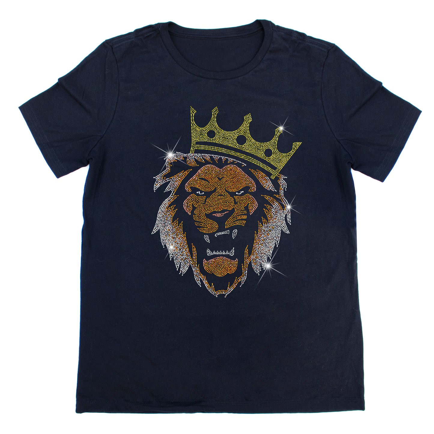 Lion King Sparkle Rhinestone T-Shirt | The Dazzle District