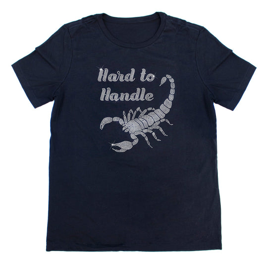 Hard to Handle Rhinestone T-Shirt | The Dazzle District