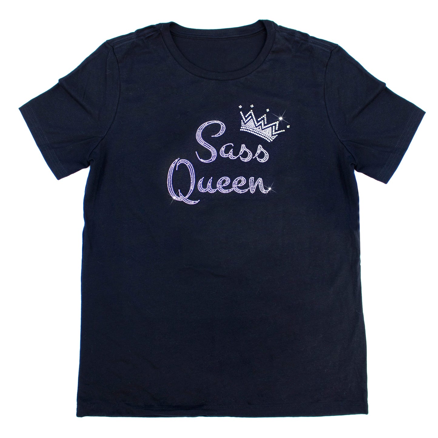 Sass Queen Rhinestone T-Shirt | The Dazzle District