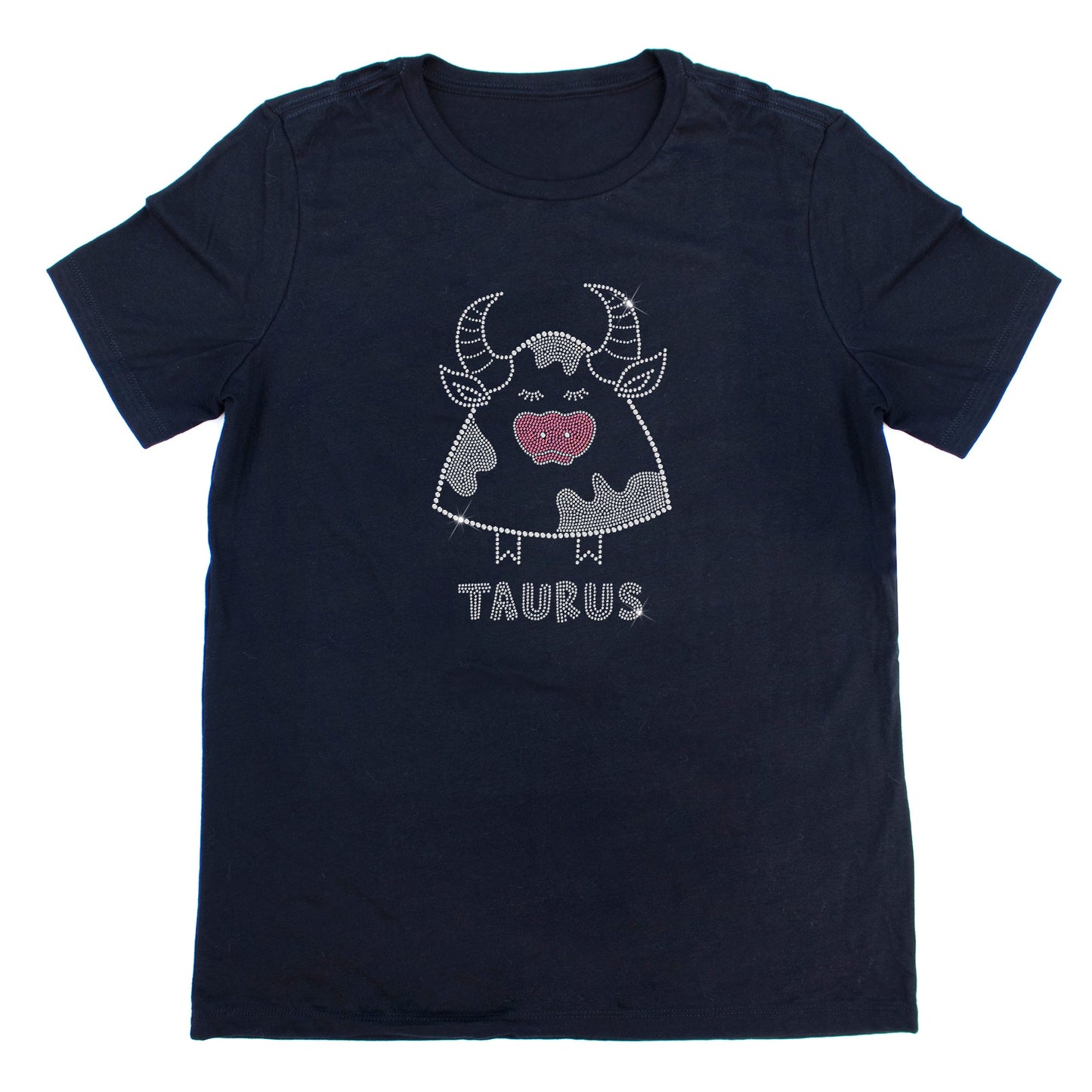 Taurus Rhinestone Zodiac T-Shirt | The Dazzle District